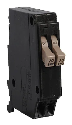 Cutler Hammer Tandem Single-pole Circuit Breaker, 20a
