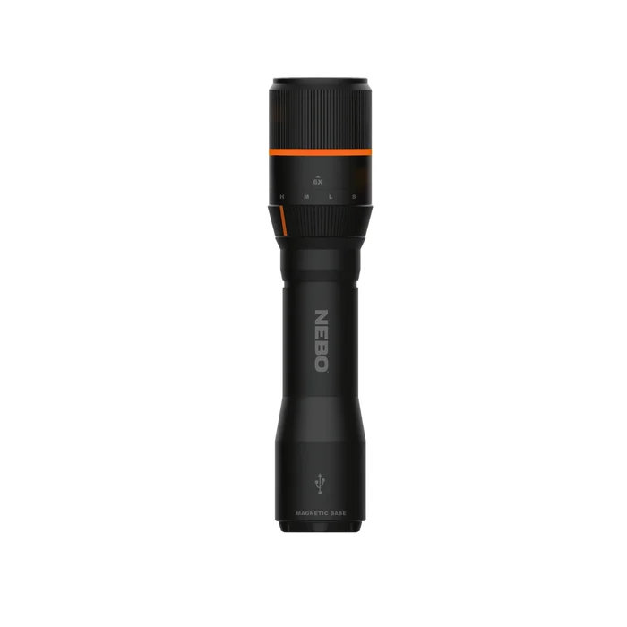 Davinci Rechargeable Led Flashlight With 1500 Lumens And Four Light Modes