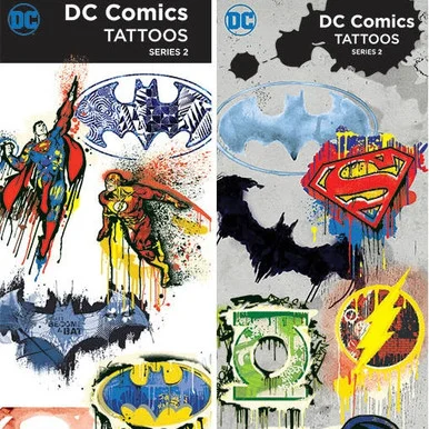 DC Comics Logo Tattoos