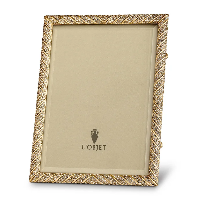 Deco Twist Paved Gold Frame – 8×10