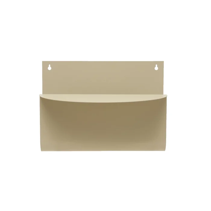 Decorative Hanging Metal Wall Magazine Shelf – 12.6″L x 9.5″W x 9.0″H