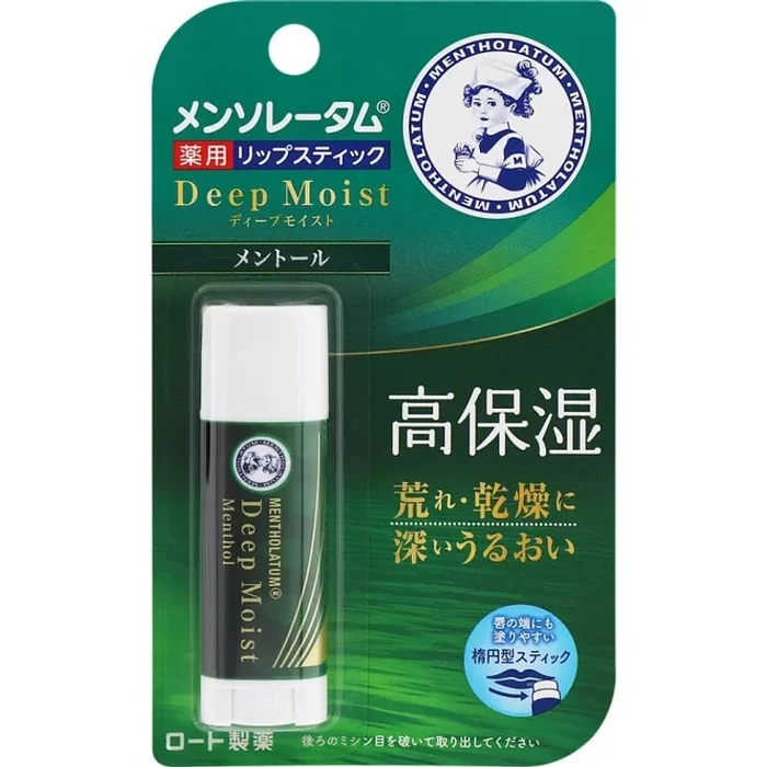 Deep Moist Mint Lip Balm 4.5g #Random Packaging
