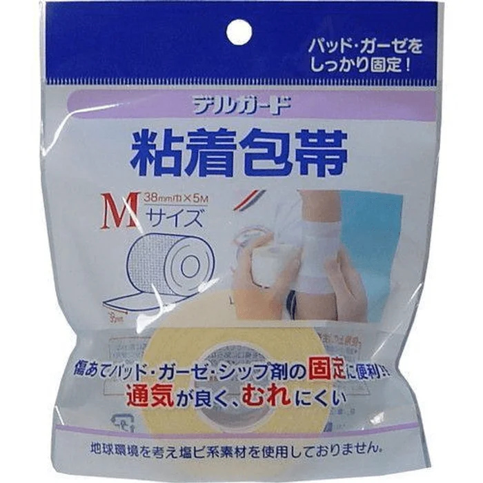 Delguard Adhesive Bandage M Size [38mm×5m]