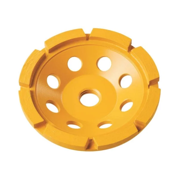 DeWALT DW4770 Grinding Wheel, 4 in Dia, 5/8-11 in Arbor, Diamond Abrasive