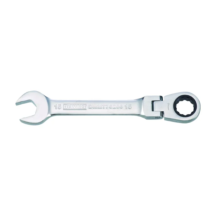 DeWALT DWMT75206OSP Combination Wrench, Metric, 15 mm Head, 6-21/32 in L