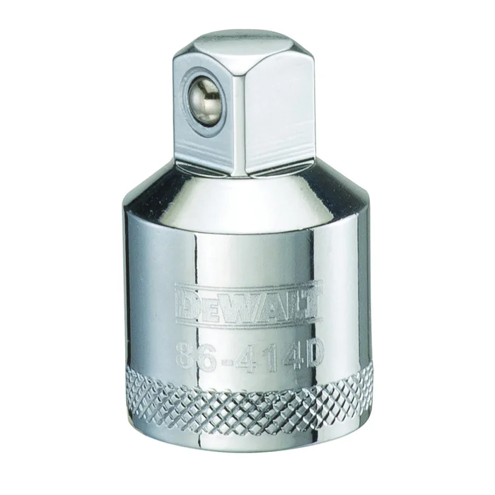 DeWALT DWMT86414OSP Reducing Adapter, 1/2 in Drive, Female Drive, 3/8 in Output Drive, Male Output Drive, 1-11/32 in L