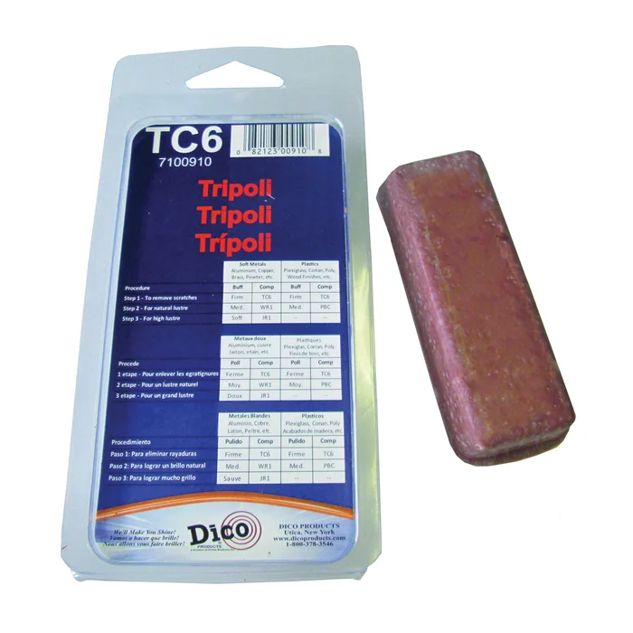 Dico 7100910 Buffing Compound, Tripoli, Brown