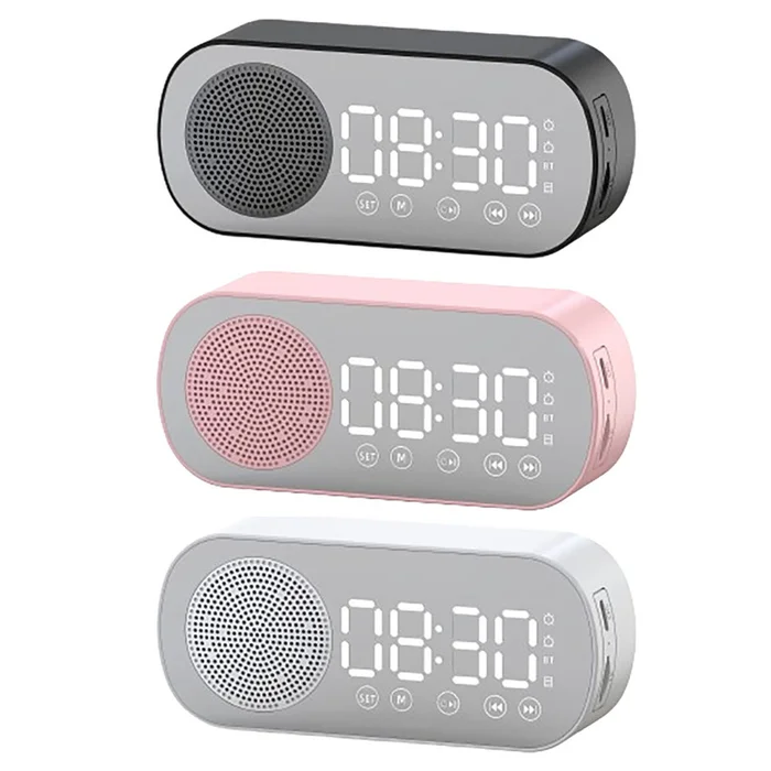 Digital Alarm Clock and Mirror