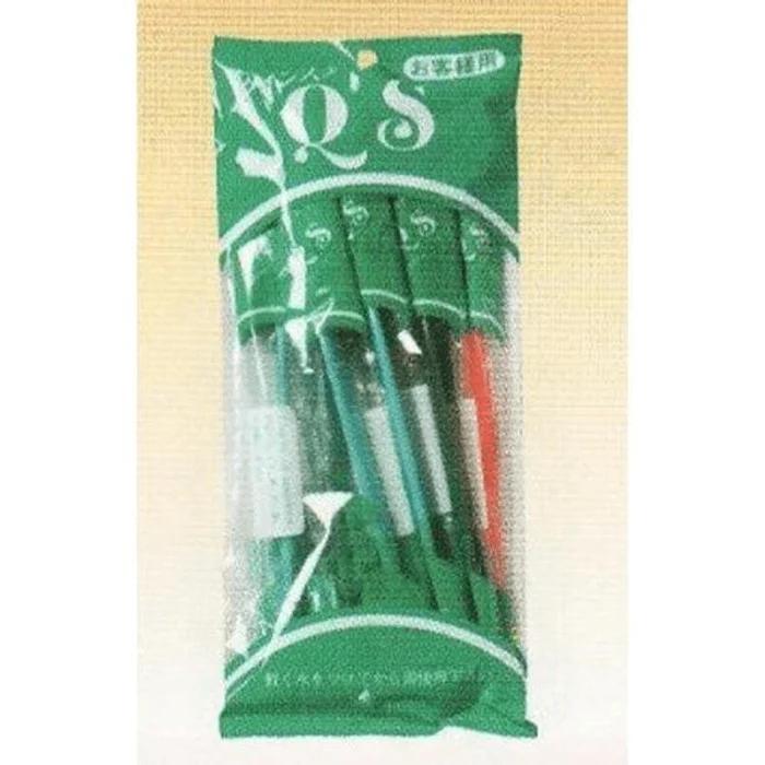 Disposable toothbrush with toothpaste, 8 pieces