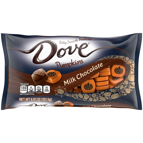 Dove PROMISES Milk Chocolate Pumpkins Fall Halloween Candy