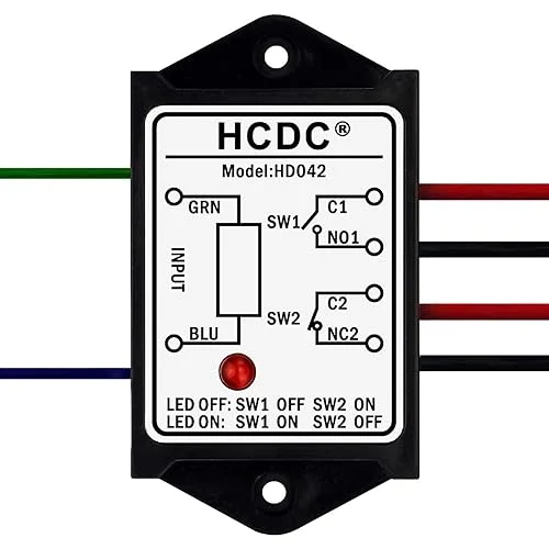 DPST 1NO 1NC 8 Amp Power Relay Module (AC/DC 12V)