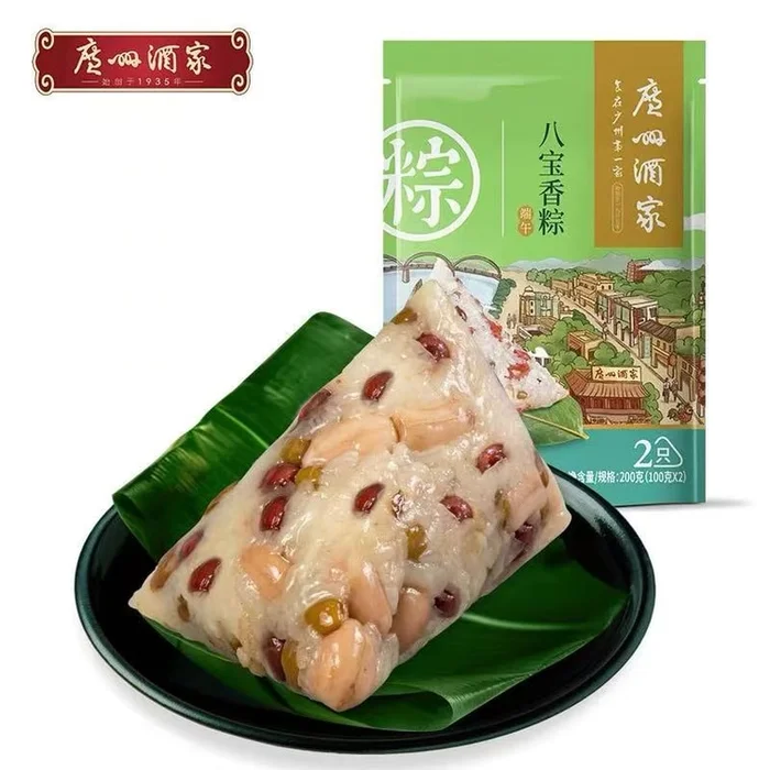 [Dragon Boat Festival Zongzi] Babao Xiang Zongzi Fresh Zongzi Vegetarian Zongzi 2pcs into 200g