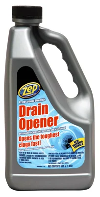 Drain Opener, Professional Strength, 64-oz.