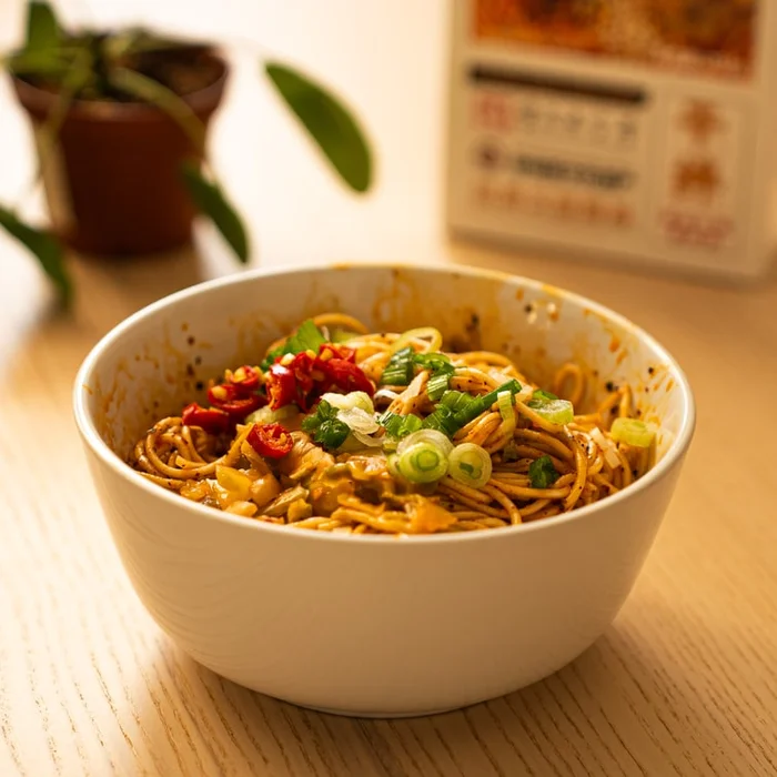 Dry Stir Chongqing Spicy Noodles, 5.47 oz