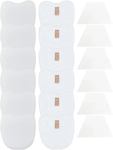 Dttery 6 Pack Filters for Shark Rocket DeluxePro Zero-M Vacuum HV345, HV320, HV321, HV322, HV324Q, UV330, UV422, UV425, UV480, ZS350, ZS351, ZS352, Replacement Part XPMFK320 1084FTV320