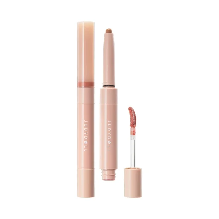 Dual-End Lip Liner And Gloss Duo #C01 Taro Milktea 2.5g