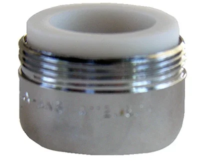 Dual Thread Aerator, Chrome, 15/16 Mpt X 55/64 In. X 27 Fpt