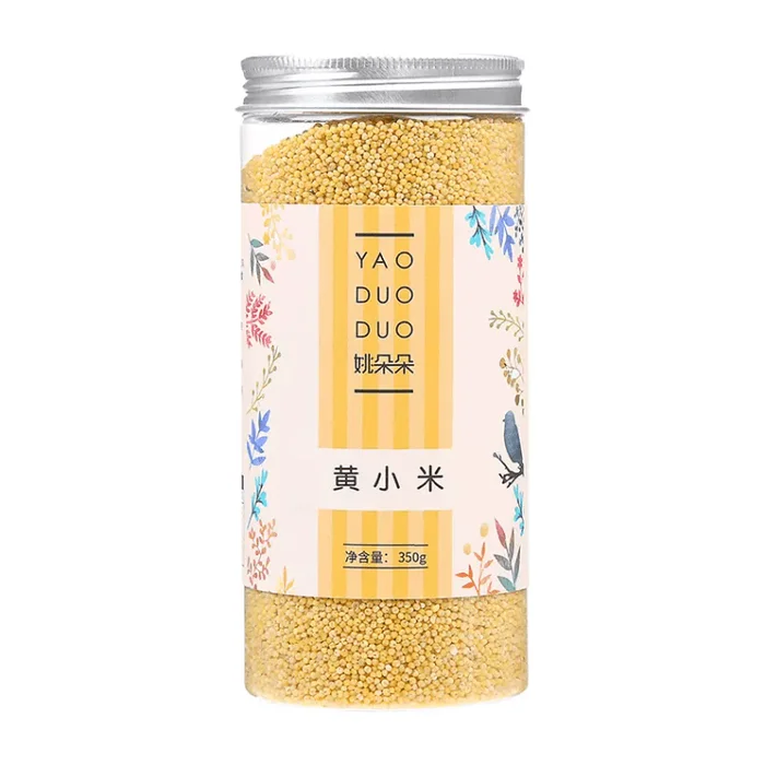 Edible Yellow Millet 350g Coarse Grain Canned