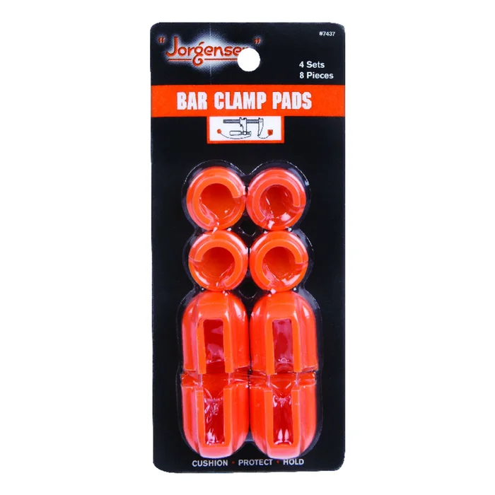 Eight Piece Bar Clamp Protective Pad Set For Clamp Jaw Protection