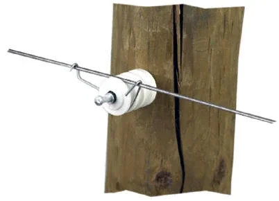 Electric Fence Wire-to-insulator Fastening Clips, 100-pk.