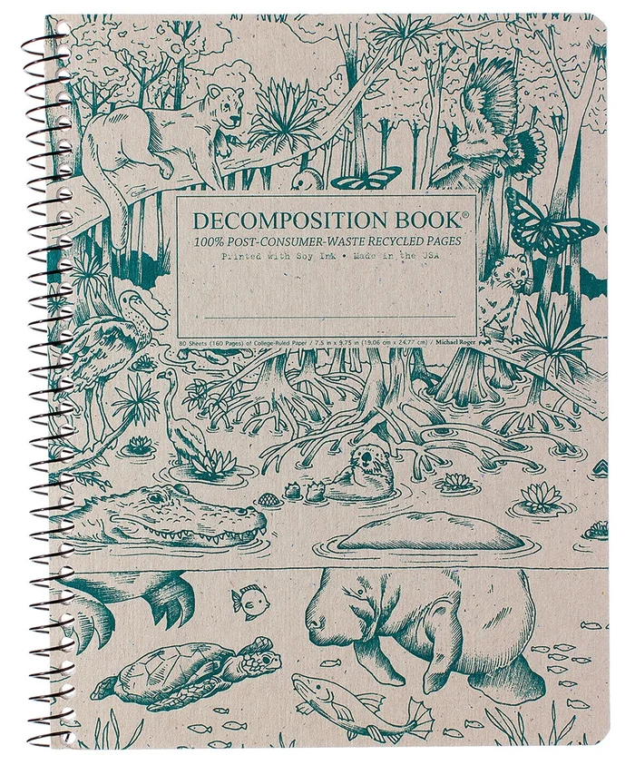 Everglades Decomposition College Ruled Book (7.5″x9.75″)