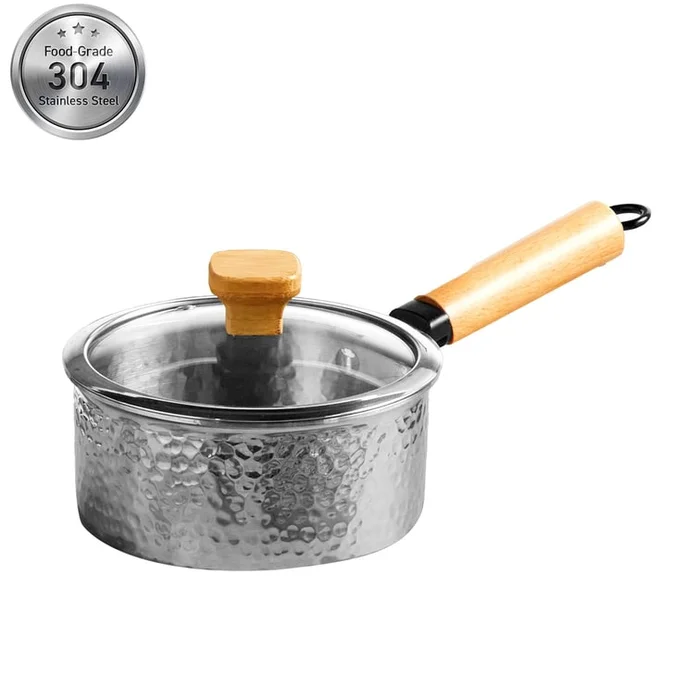 Extra-Thick 304 Stainless Steel Saucepan Small Milk Pot