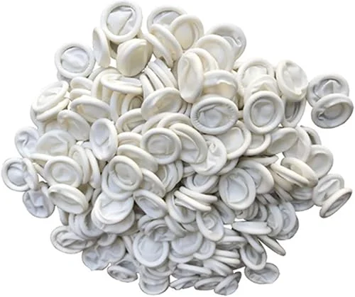 Finger Cots, (Medium,1200 Pcs) Disposable Latex Finger Covers Anti Static Rubber Fingertips Protective for Electronic Repair,Crafting Industrial Apply