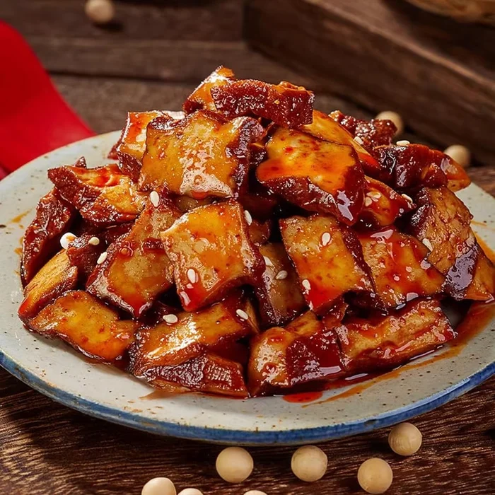 Firewood Tofu, Spicy Flavor, 10 packs 3.5 oz