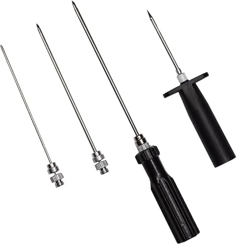 Fish Venting Tool Three Sizes of Stainless Steel Needle with Plastic Storage Bin （Fish Will Not Clog The Needle）