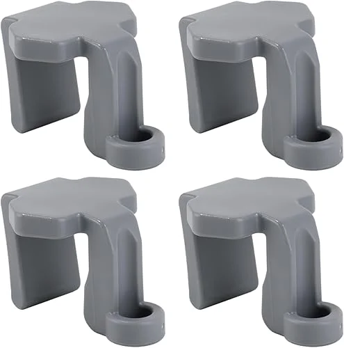 Five Oceans Pontoon Boat Fender Clip, Square Rail Boat Fender Hangers, Boat Bumper Holders for Pontoon Bumpers, 4-Pack – FO4685