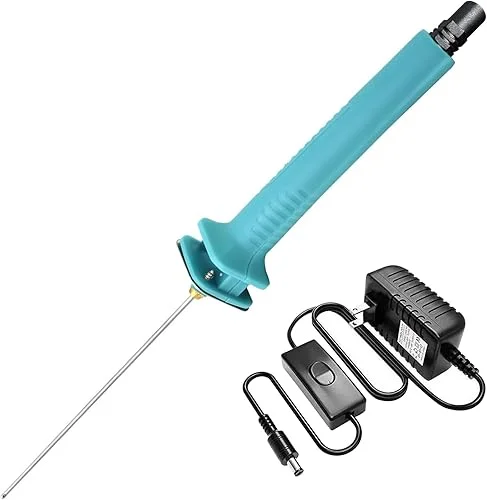 Foam Cutter Electric Hot Wire Foam Cutter Kit Foam Cutting Pen Set 30W 10cm Styrofoam Cutting Pen With Power Adaptor Electric Cutting Machine Pen Tools Kit For Art Making Foam Carving