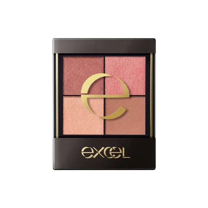 Four-color eye shadow fashion glossy makeup eye shadow palette CX02 3.5g