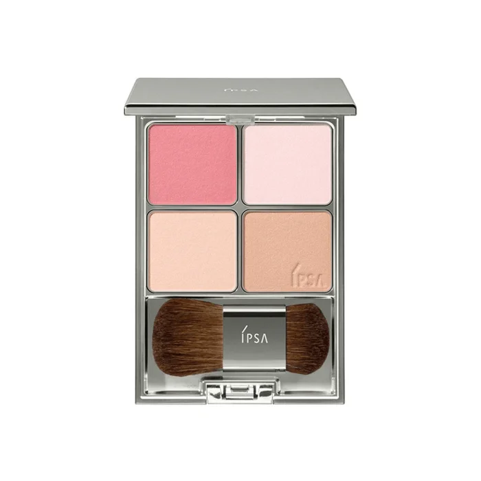 Four-color translucent color box blush contour highlighter 7.2g #101PK