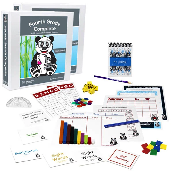 Fourth Grade Complete: Full Year Bundle