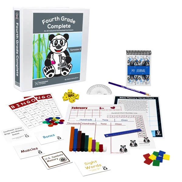 Fourth Grade Complete: Semester 2 Bundle