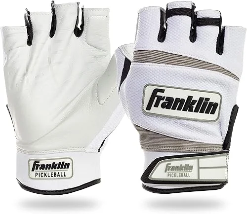Franklin Sports Adult Pickleball Gloves – Men's & Women's – Right & Left Hand – White