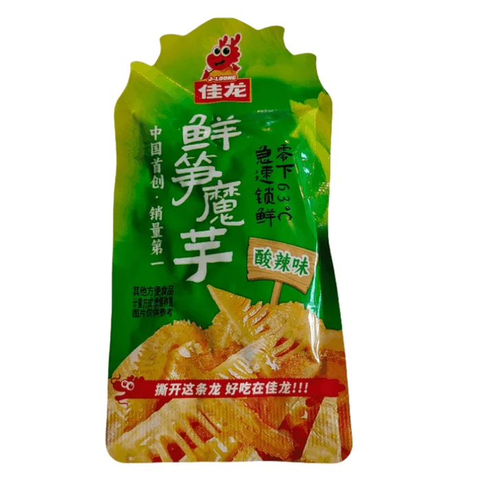 Fresh bamboo shoot konjac Sour and spicy flavor 20 g 10 bags