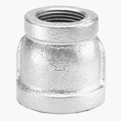 Galvanized Reducing Pipe Coupling, 3/4 X 3/8 In.