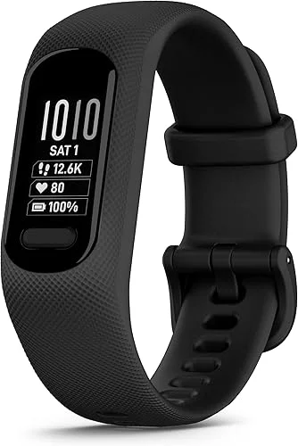 Garmin vívosmart® 5, Fitness Tracker, Long-Lasting Battery, Simple Design, Black