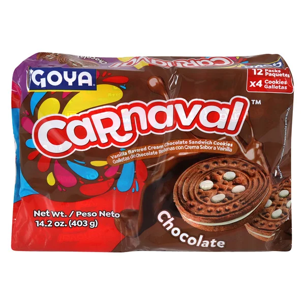 Goya Carnaval Chocolate Sandwich Cookies