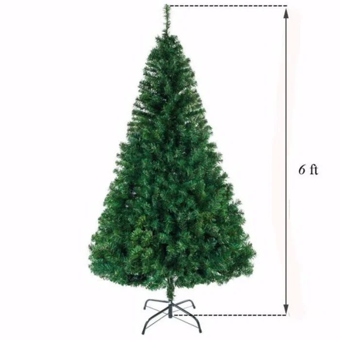 Green 6ft 1050 Branch Christmas Tree 1