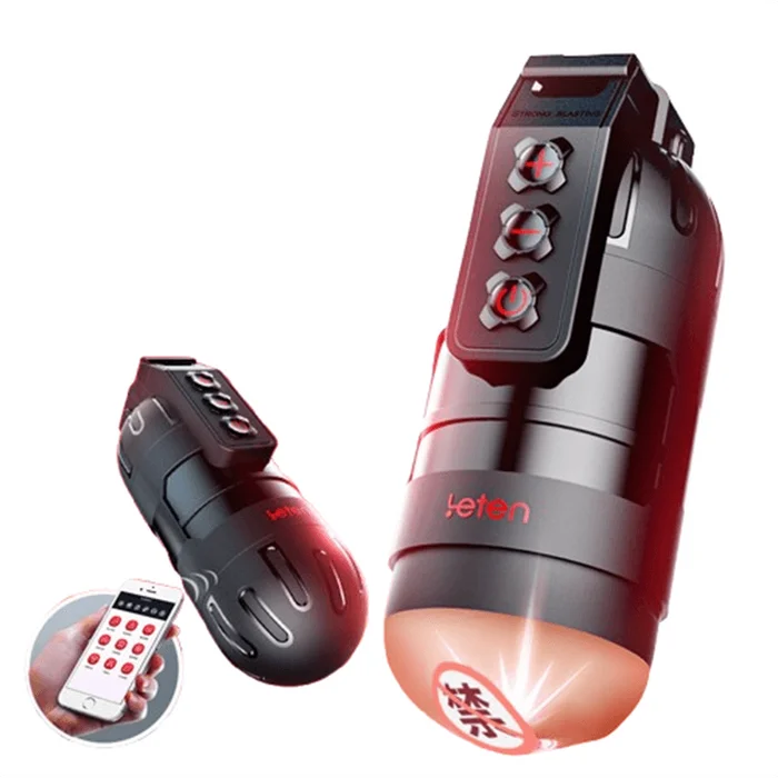 Grenade App Interactive Explosion Vibration Aeroplane Cup Male Masturbator Male Toys