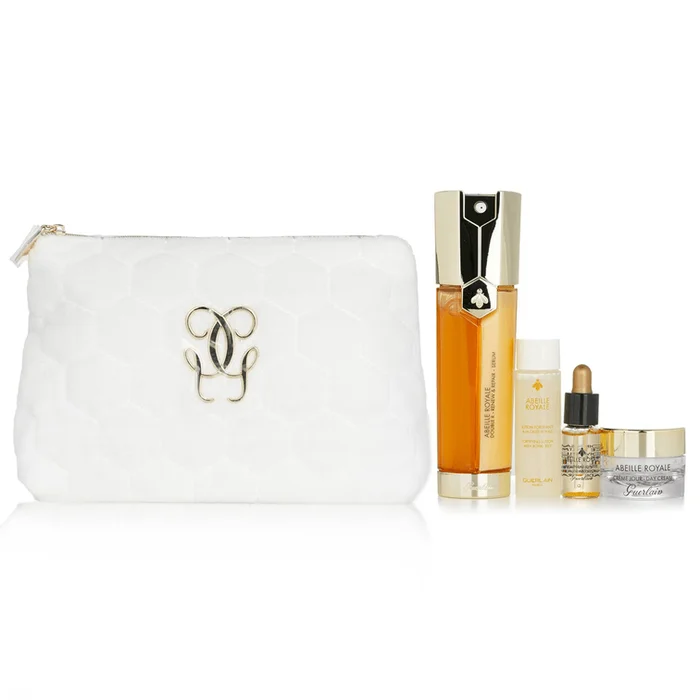 GUERLAIN Age-Defying : Serum 50ml + Fortifying Lotion 15ml + Youth Watery Oil 5ml + Day Cream 7ml 4pcs+1bag