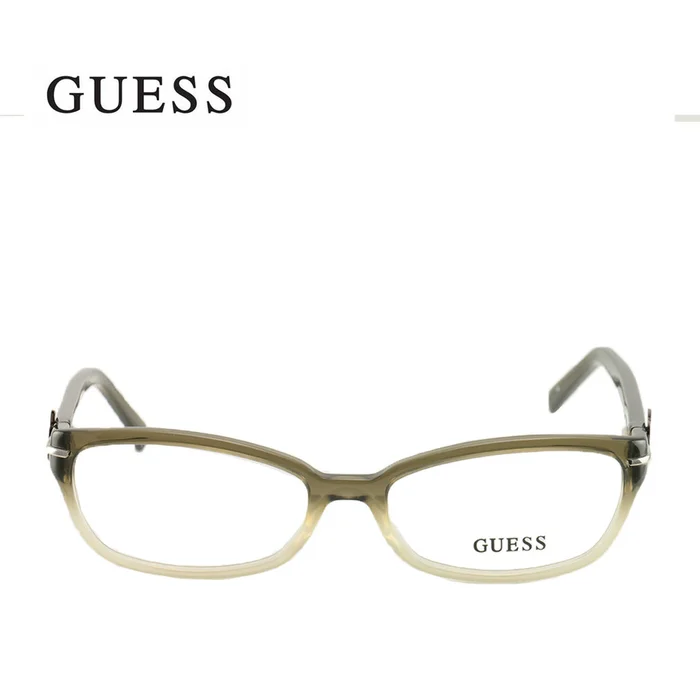 Guess Women's Olive Gradient Full Rim Eyeglass Frames
