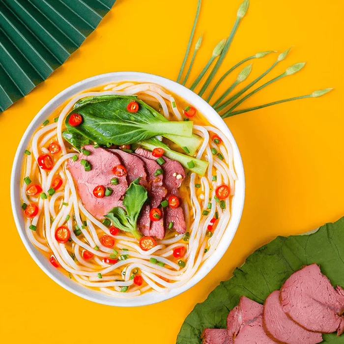 Guizhou Huaxi Beef Flavor Rice Noodles, 4.94 oz