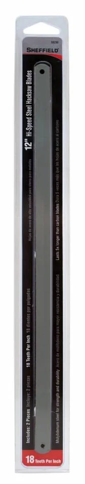 Hacksaw Blade 12″ – 18TH Coarse (2 Pack)