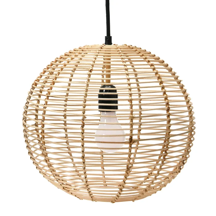 Hand Woven Rattan Ceiling Light