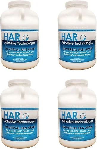 HAR Universal Fan Apart NCR Glue for Carbonless Papers 4 Gallons/Case