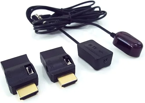 HDMI IR Extender to Control A/V Devices for Greater Distance up to 70ft Infrared IR Extender kit Include IR Receiver+IR Emitter+HDMI Adapter