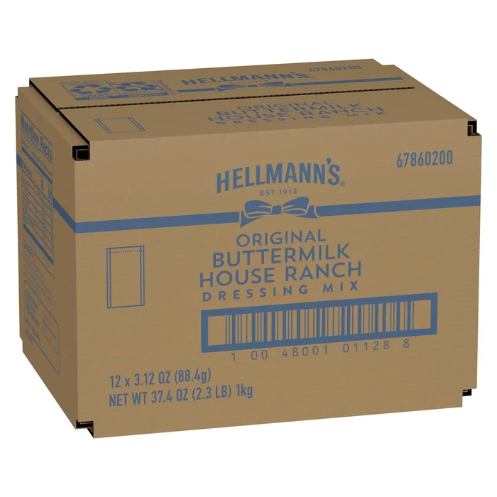 Hellmann’s Original Buttermilk House Dry Mix-3.12 oz.-12/Case